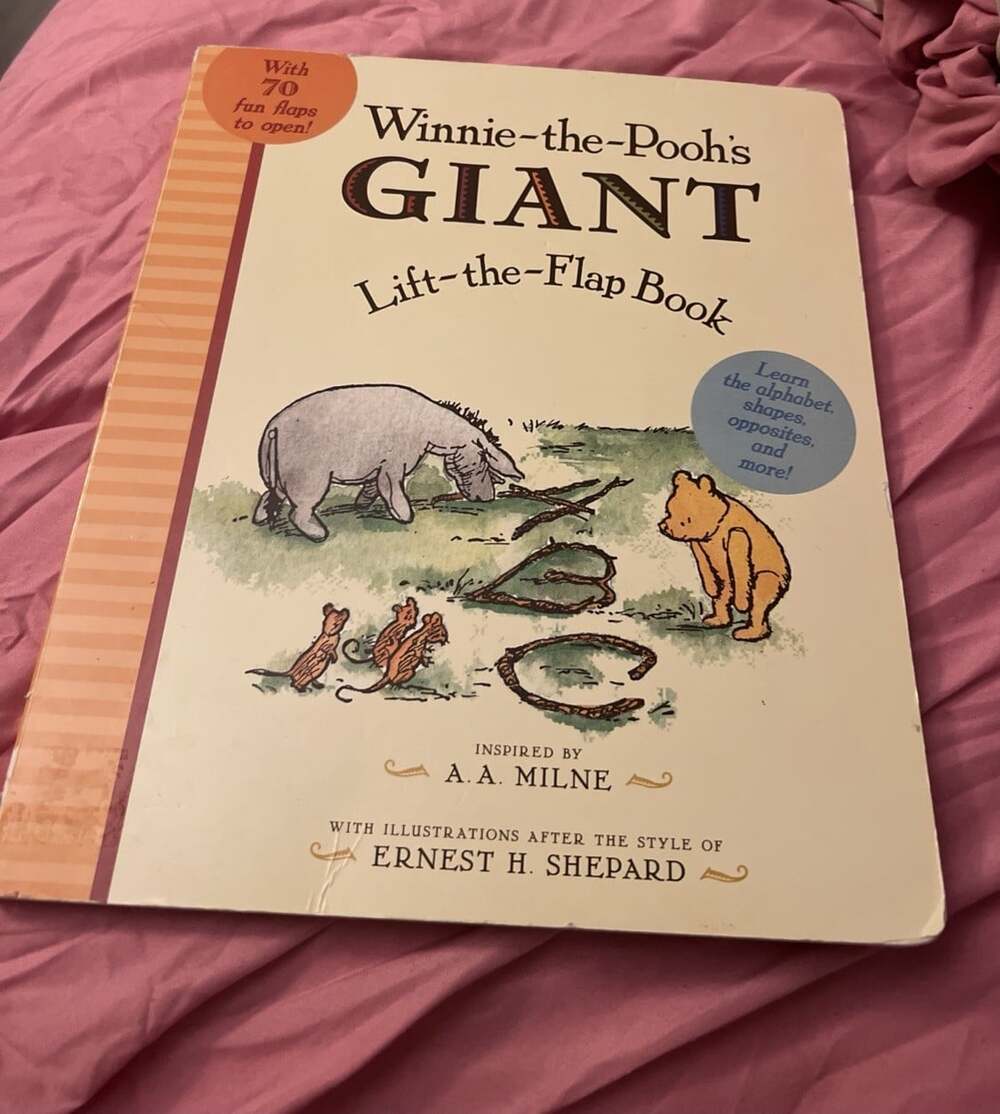Winnie the Pooh's Giant Lift the-Flap - Board book By Milne, A. A. - GOOD